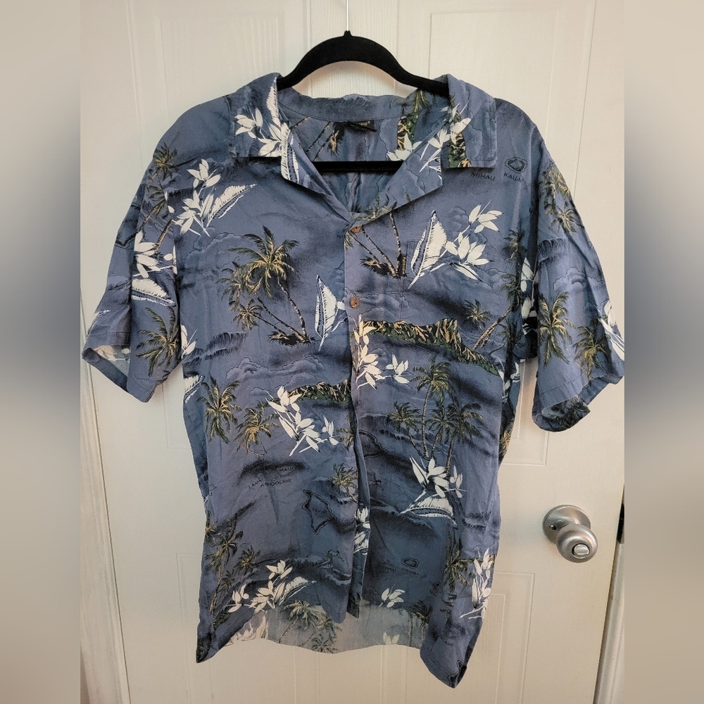 Tommy Bahama Blue Floral Shirt